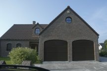 RF Woodgrain Effect Flat Panel - Dark Oak