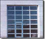 Fully Glazed Industrial Door